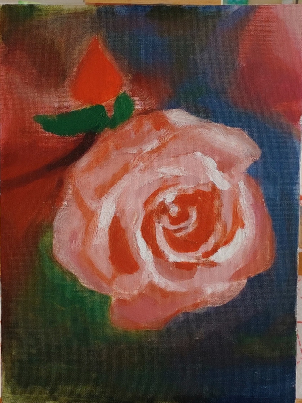 Original Floral Painting | Hand Painted Wall Art | One of a Kind